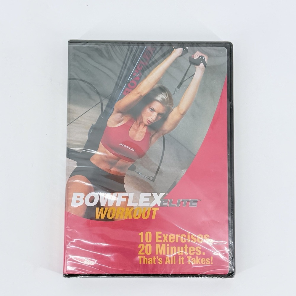 Bowflex Elite Workout DVD Sealed 2004 Nautilus Exercise Training‎ Video